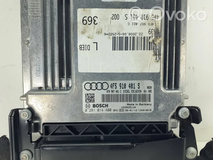 Audi A6 S6 C6 4F Moottorin ohjainlaite/moduuli 4F5910401S