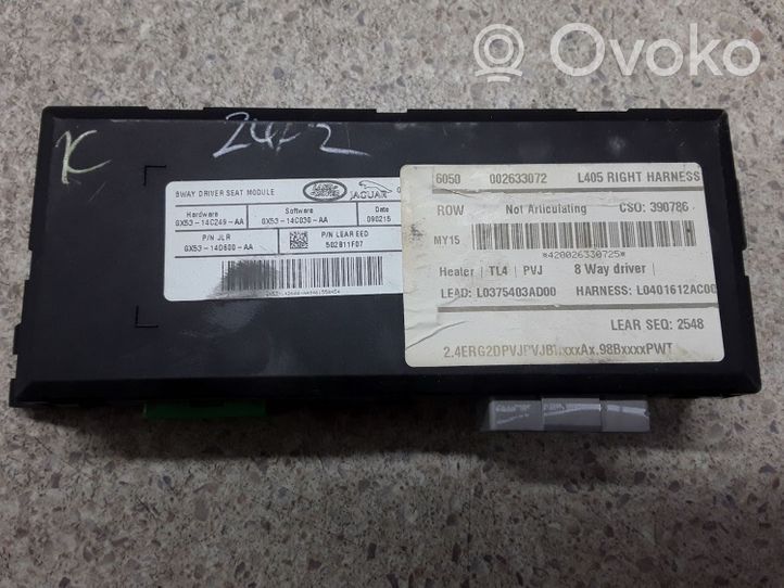 Land Rover Range Rover Sport L494 Modulo di controllo sedile GX5314C249AA