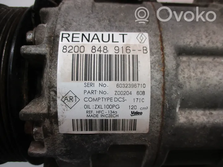 Renault Trafic III (X82) Ilmastointilaitteen kompressorin pumppu (A/C) 8200848916B