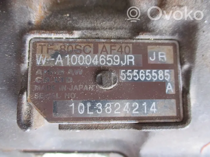 Opel Meriva B Automatic gearbox 55565585