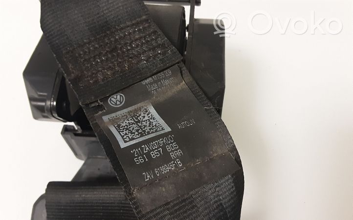 Volkswagen PASSAT B7 USA Rear seatbelt 561857805