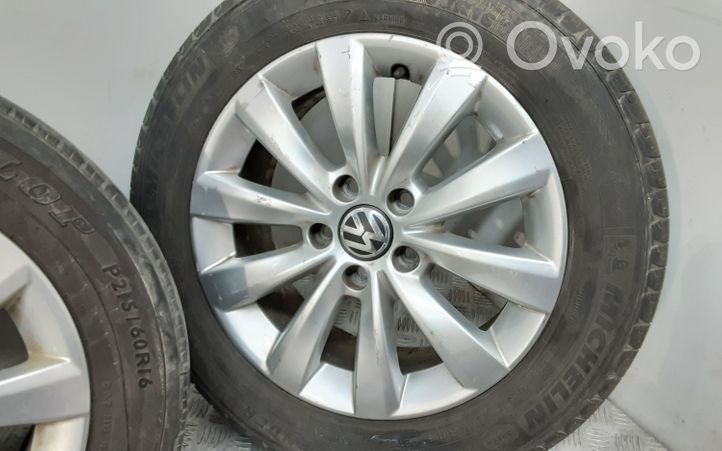 Volkswagen PASSAT B7 USA R 16 lengvojo lydinio ratlankis (-iai) 561601025