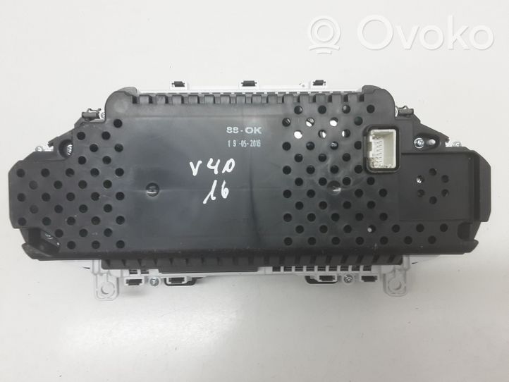 Volvo V40 Compteur de vitesse tableau de bord 31433514