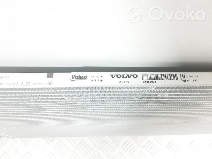 Volvo V50 A/C cooling radiator (condenser) 31356001