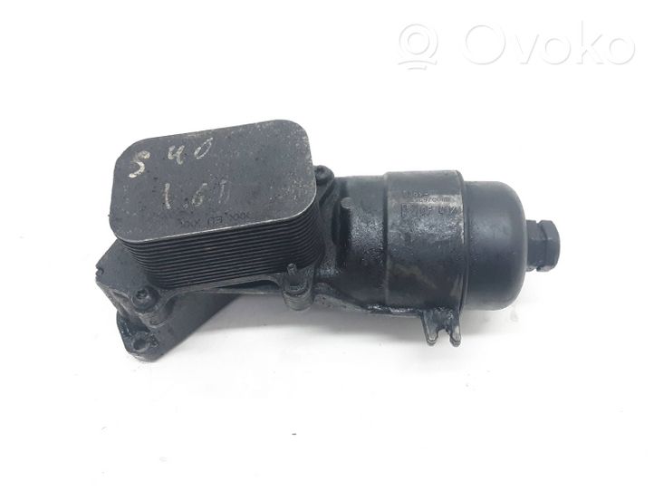 Volvo S40 Supporto di montaggio del filtro dell’olio 9656970080