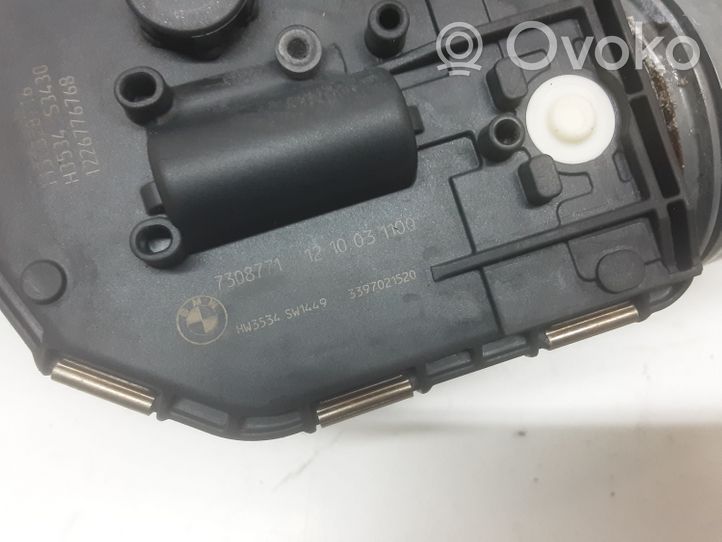 BMW 5 F10 F11 Tiranti e motorino del tergicristallo anteriore 7308771