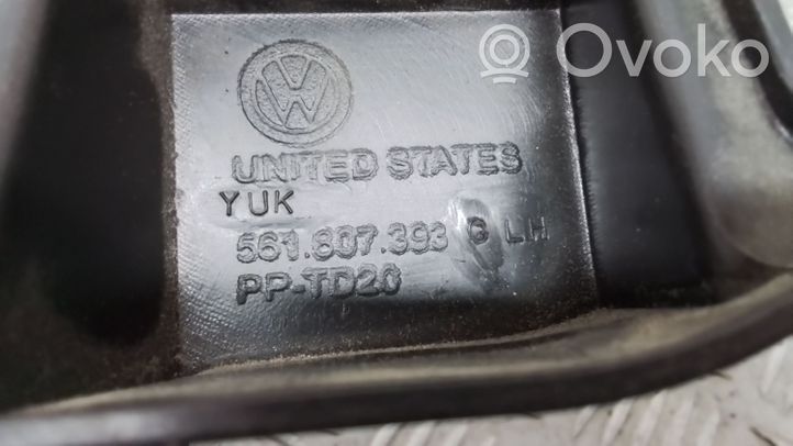 Volkswagen PASSAT B7 USA Uchwyt / Mocowanie zderzaka tylnego 561807393C