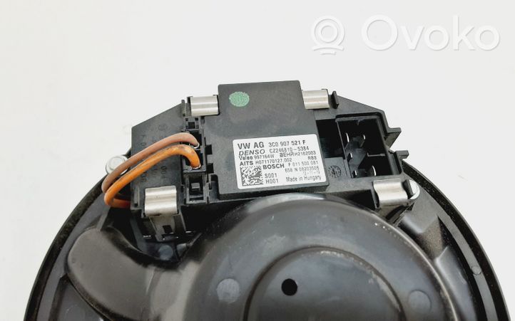 Volkswagen PASSAT B7 USA Mazā radiatora ventilators 3C0907521F