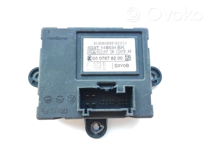 Volvo S80 Unité de commande module de porte 6G9T14B534BK