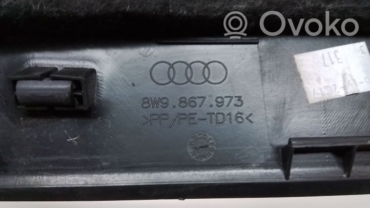 Audi A4 S4 B9 Apdaila galinio dangčio 8W9867973