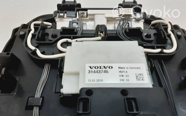 Volvo XC90 Illuminazione sedili anteriori 31443745