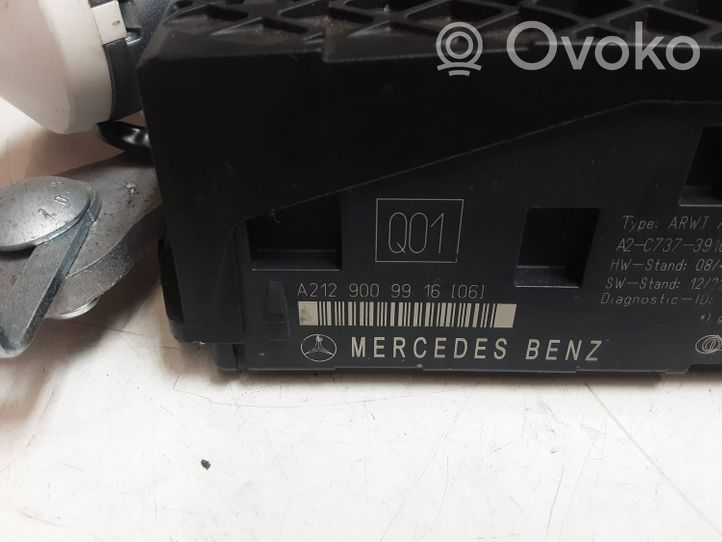 Mercedes-Benz E W212 Tailgate/trunk control unit/module A2129009916