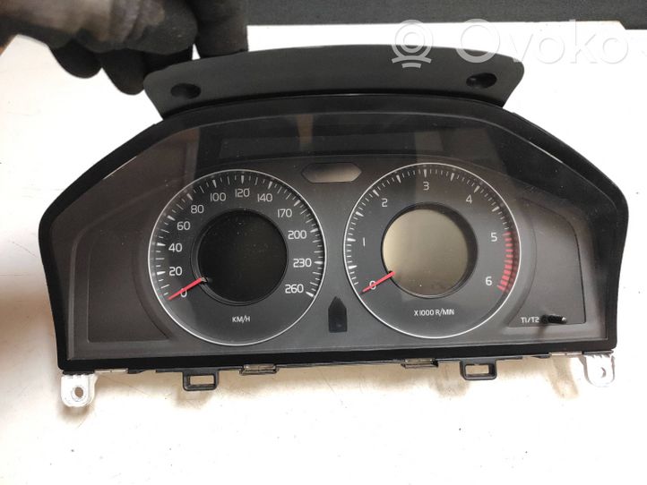 Volvo S80 Tachimetro (quadro strumenti) 31254535