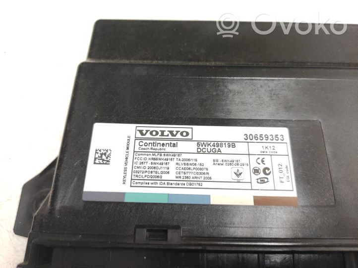 Volvo V70 Avaimettoman käytön ohjainlaite/moduuli 30659353