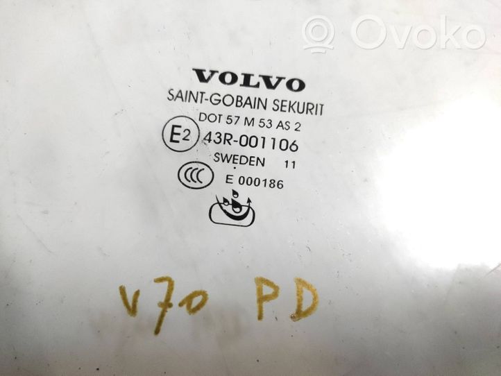 Volvo V70 Vitre de fenêtre porte avant (4 portes) 43R001106