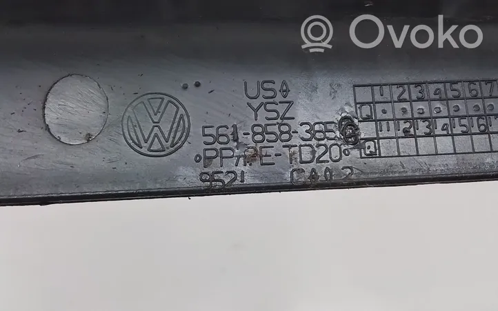 Volkswagen PASSAT B7 USA Ramka deski rozdzielczej 561858365