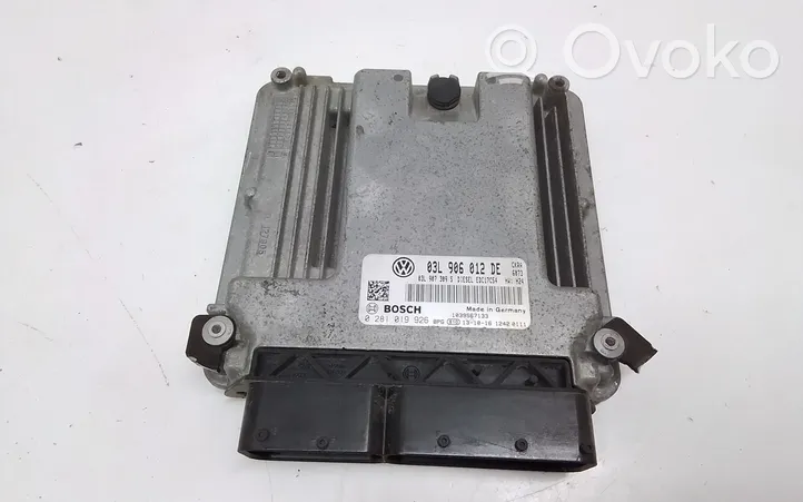 Volkswagen PASSAT B7 USA Calculateur moteur ECU 03L906012DE