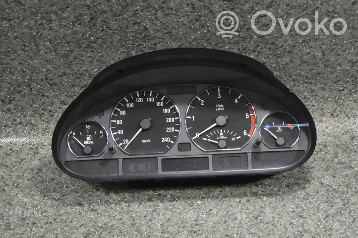 BMW 3 E46 Tachimetro (quadro strumenti) 1689069