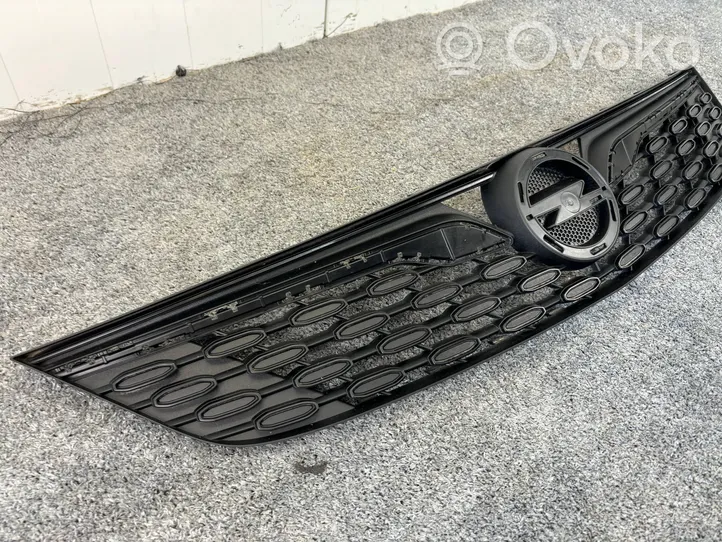 Opel Astra K Front bumper upper radiator grill 39130501