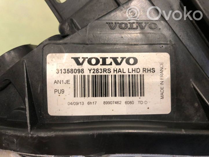 Volvo S60 Lot de 2 lampes frontales / phare 31358097