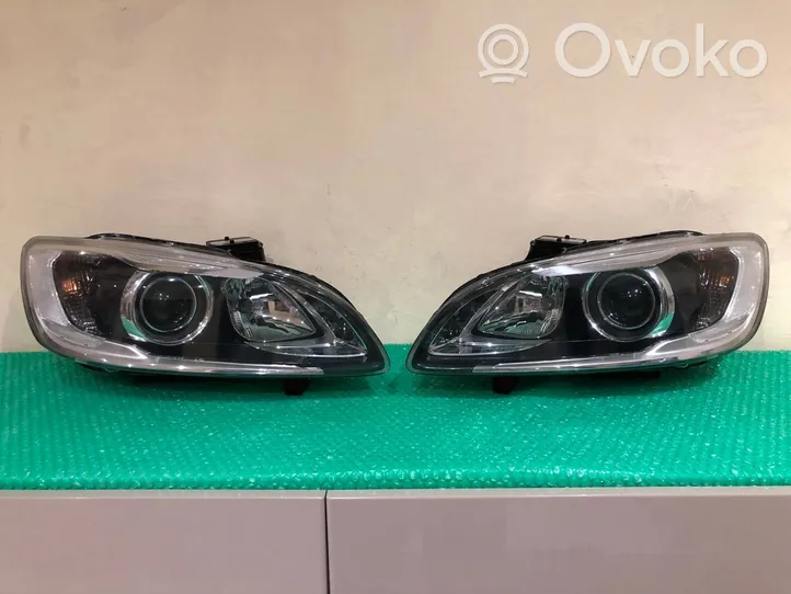 Volvo V60 Lot de 2 lampes frontales / phare 31420108