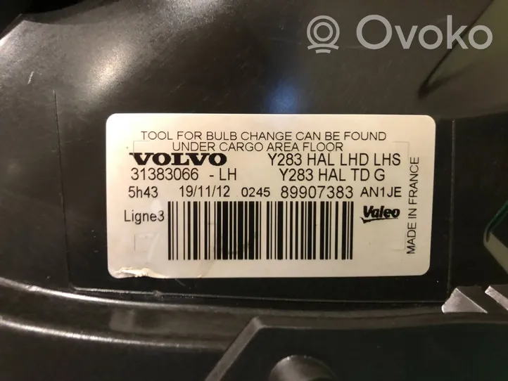 Volvo V60 Lampy przednie / Komplet 31383066