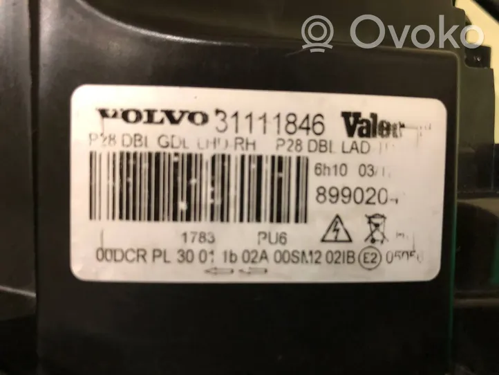 Volvo XC90 Lampy przednie / Komplet 31111845