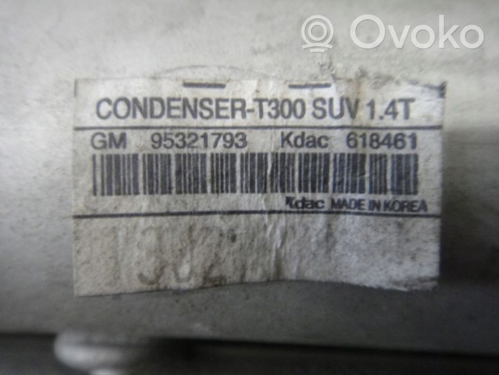 Opel Mokka Radiatore di raffreddamento A/C (condensatore) 95321793