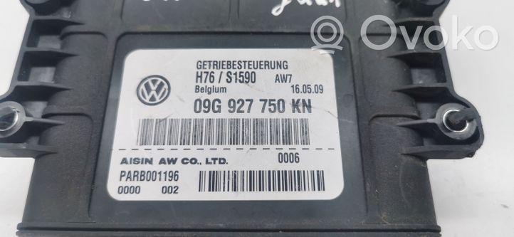 Volkswagen Tiguan Sterownik / Moduł skrzyni biegów 09G927750KN