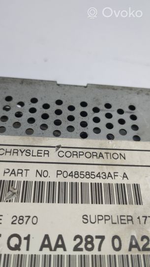 Chrysler PT Cruiser Unità principale autoradio/CD/DVD/GPS P04858543AF