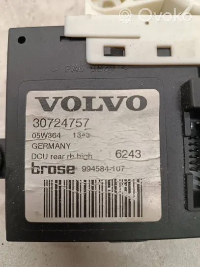 Volvo V50 Silniczek podnoszenia szyby drzwi tylnych 30724757