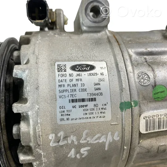 Ford Escape IV Klimakompressor Pumpe JX6119D629NG