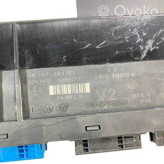 BMW 5 F10 F11 Central body control module 9284272