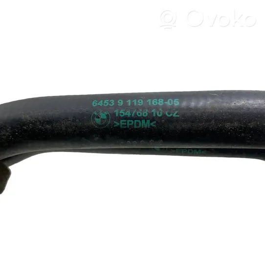 BMW 5 F10 F11 Tubo flessibile del liquido di raffreddamento del motore 9119164