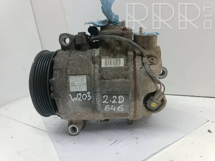 Mercedes-Benz C W203 Klimakompressor Pumpe A0012305611