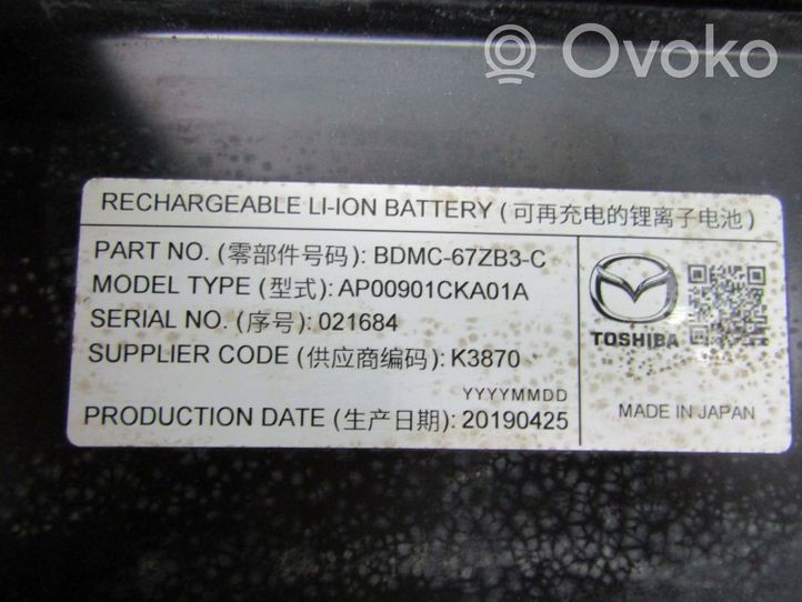 Mazda 3 Bateria pojazdu hybrydowego / elektrycznego BDMC67ZB3C