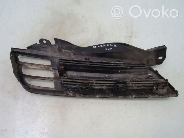 Nissan Micra Front bumper lower grill 62330AX600