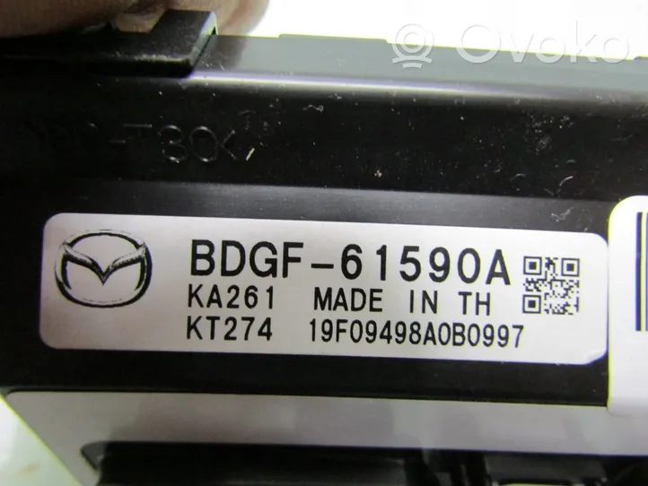 Mazda 3 Relè della ventola di raffreddamento BDGF61590A