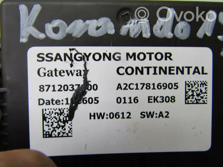 SsangYong Korando Altre centraline/moduli 8712037000