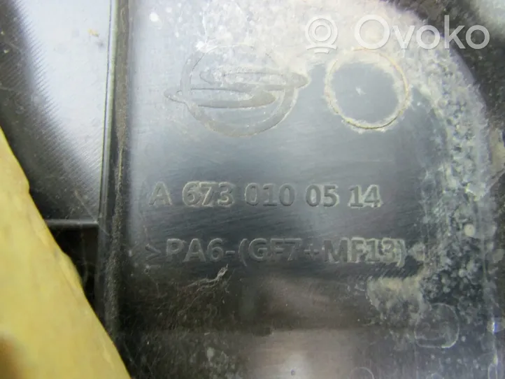 SsangYong Korando Copri motore (rivestimento) A6730100514