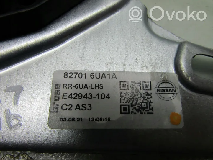 Nissan Qashqai El. Lango pakėlimo mechanizmo komplektas 827016UA1A