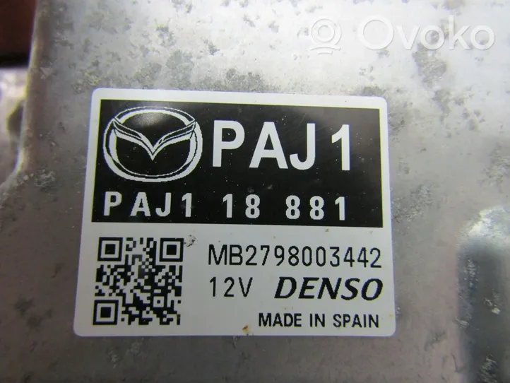 Mazda 3 Komputer / Sterownik ECU silnika PAJ118881