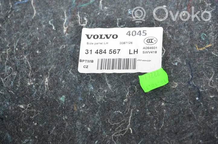 Volvo V40 Dolny panel schowka koła zapasowego 31484567