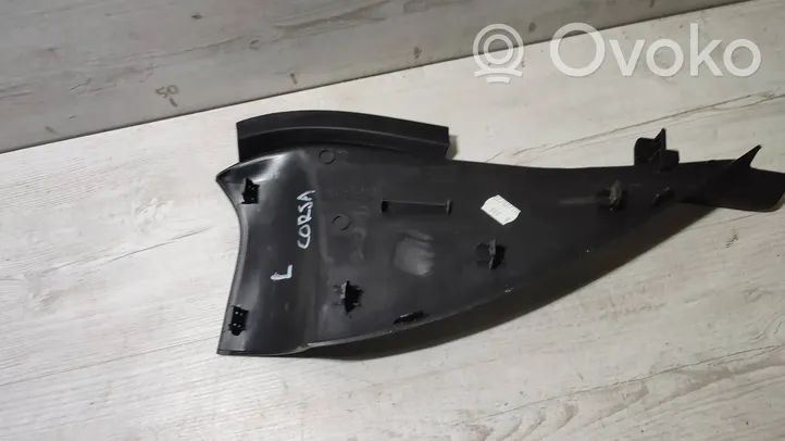 Opel Corsa F Kojelaudan sivupäätyverhoilu 9829607780