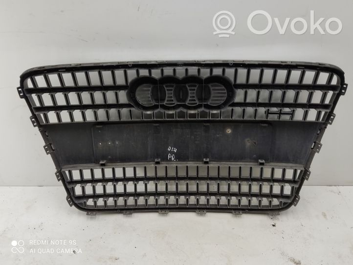 Audi Q7 4L Etupuskurin ylempi jäähdytinsäleikkö 4L0853651