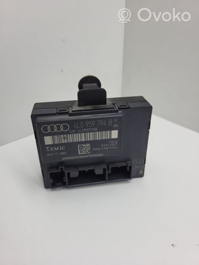 Audi Q7 4L Durų elektronikos valdymo blokas 4L09596794