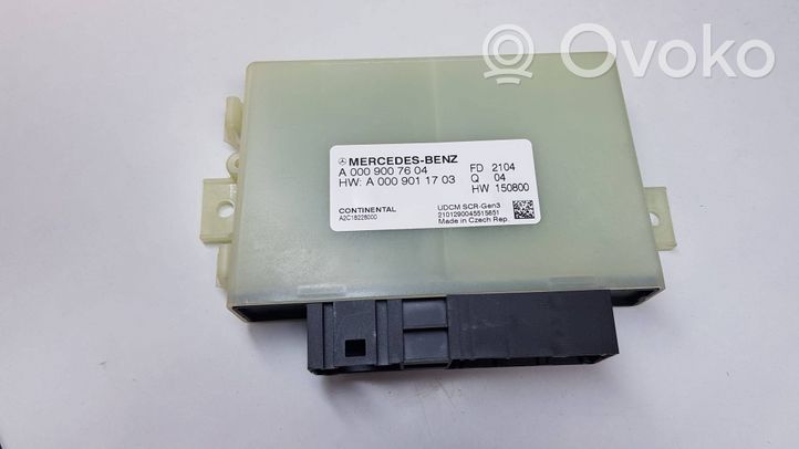 Mercedes-Benz Sprinter W907 W910 Reducing agents exhaust control unit A0009007604