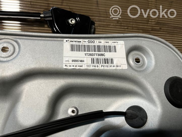 Volkswagen Touran II Mécanisme de lève-vitre avant sans moteur 1T2971120C