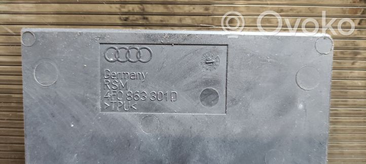 Audi A6 S6 C6 4F Wkładka schowka tunelu środkowego 4F0863301D