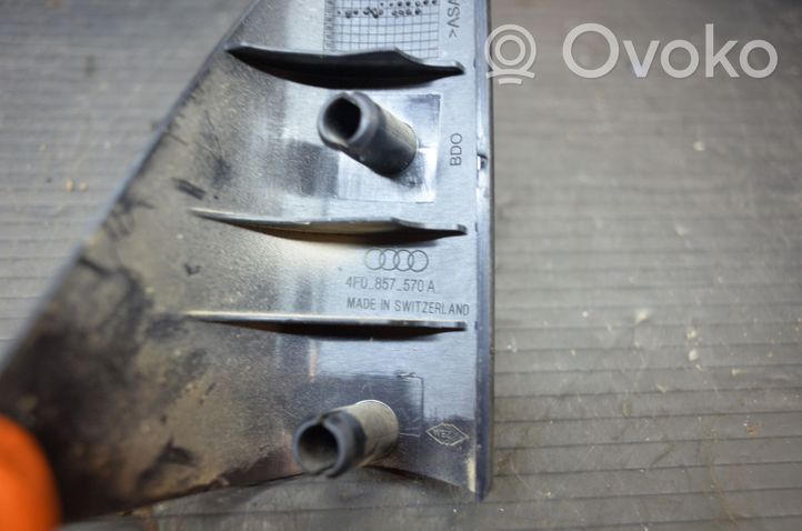 Audi A6 S6 C6 4F Rivestimento in vetro posteriore 4F0857570